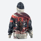 Nat Turner Black History Zip Hoodie Retro Pop Art Swirl Sunburst Portrait Freedom