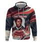 Nat Turner Black History Zip Hoodie Retro Pop Art Swirl Sunburst Portrait Freedom