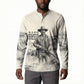 Bass Reeves Lawman Western Marshal Button Sweatshirt Vintage Charcoal Sketch Indomitable Black Cowboy Legend