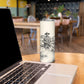 Bass Reeves Lawman Western Marshal Skinny Tumbler Vintage Charcoal Sketch Indomitable Black Cowboy Legend