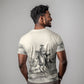 Bass Reeves Lawman Western Marshal T shirt Vintage Charcoal Sketch Indomitable Black Cowboy Legend