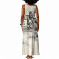 Bass Reeves Lawman Western Marshal Tank Maxi Dress Vintage Charcoal Sketch Indomitable Black Cowboy Legend