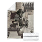 Bass Reeves Black Cowboy Lawman Blanket Vintage Newspaper Collage Old West Legend Sketch