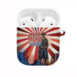 Bass Reeves Black Cowboy Legend AirPods Case Retro Comic Pop Art Sunburst Western US Marshal Badge