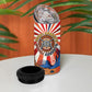 Bass Reeves Black Cowboy Legend 4 in 1 Can Cooler Tumbler Retro Comic Pop Art Sunburst Western US Marshal Badge