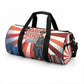 Bass Reeves Black Cowboy Legend Duffle Bag Retro Comic Pop Art Sunburst Western US Marshal Badge