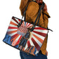 Bass Reeves Black Cowboy Legend Leather Tote Bag Retro Comic Pop Art Sunburst Western US Marshal Badge