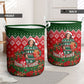 Fannie Lou Hamer Christmas Laundry Basket Retro Ugly Christmas Pattern Civil Rights Activist