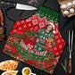 Fannie Lou Hamer Christmas Apron Retro Ugly Christmas Pattern Civil Rights Activist