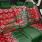 Fannie Lou Hamer Christmas Back Car Seat Cover Retro Ugly Christmas Pattern Civil Rights Activist
