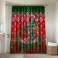 Fannie Lou Hamer Christmas Bathroom Set Retro Ugly Christmas Pattern Civil Rights Activist