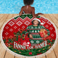 Fannie Lou Hamer Christmas Beach Blanket Retro Ugly Christmas Pattern Civil Rights Activist
