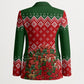 Fannie Lou Hamer Christmas Blazer Retro Ugly Christmas Pattern Civil Rights Activist