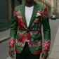 Fannie Lou Hamer Christmas Blazer Retro Ugly Christmas Pattern Civil Rights Activist