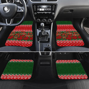 Fannie Lou Hamer Christmas Car Mats Retro Ugly Christmas Pattern Civil Rights Activist