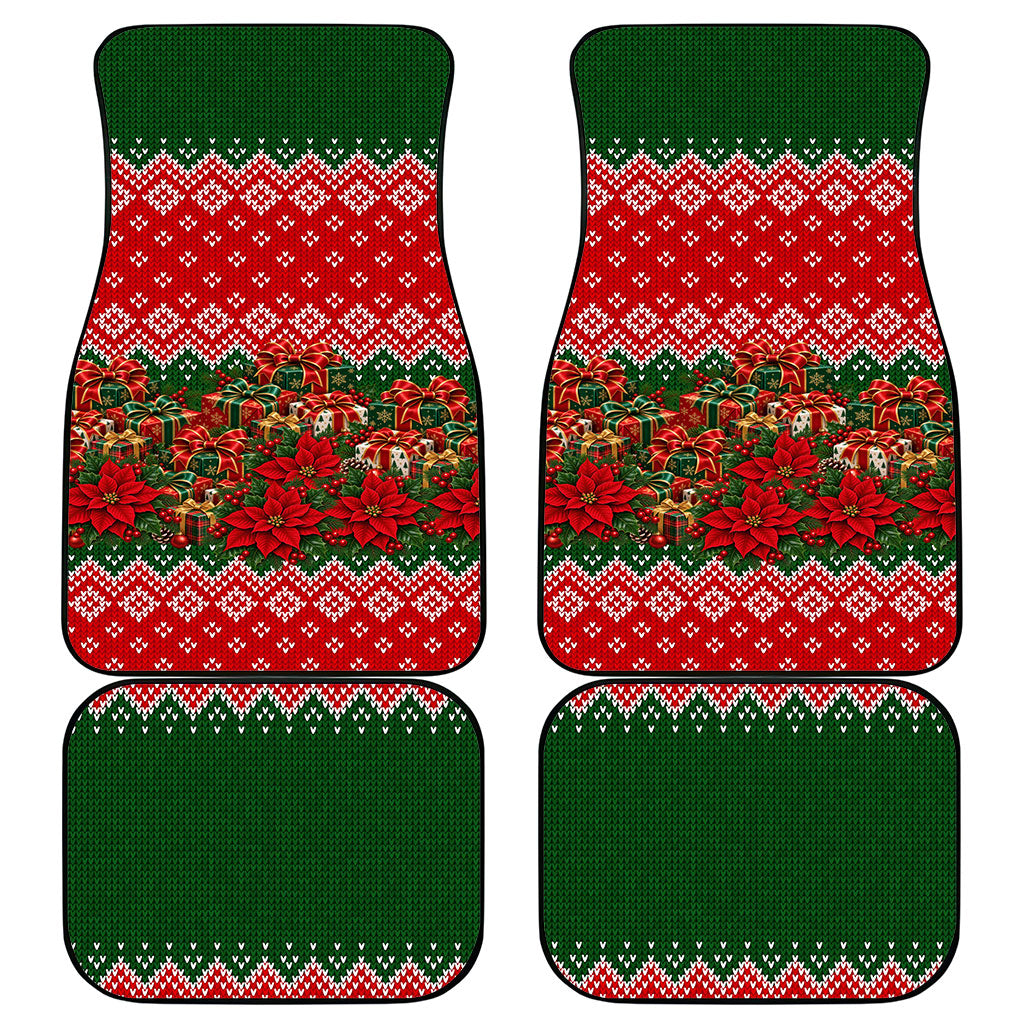 Fannie Lou Hamer Christmas Car Mats Retro Ugly Christmas Pattern Civil Rights Activist