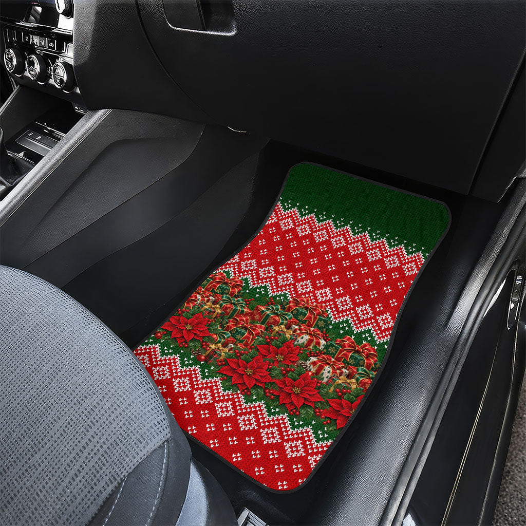 Fannie Lou Hamer Christmas Car Mats Retro Ugly Christmas Pattern Civil Rights Activist