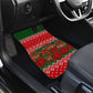 Fannie Lou Hamer Christmas Car Mats Retro Ugly Christmas Pattern Civil Rights Activist