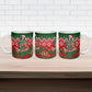 Fannie Lou Hamer Christmas Ceramic Mug Retro Ugly Christmas Pattern Civil Rights Activist