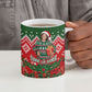 Fannie Lou Hamer Christmas Ceramic Mug Retro Ugly Christmas Pattern Civil Rights Activist