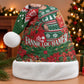 Fannie Lou Hamer Christmas Santa Hat Retro Ugly Christmas Pattern Civil Rights Activist