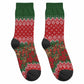 Fannie Lou Hamer Christmas Crew Socks Retro Ugly Christmas Pattern Civil Rights Activist