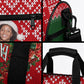 Fannie Lou Hamer Christmas Duffle Bag Retro Ugly Christmas Pattern Civil Rights Activist