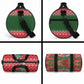 Fannie Lou Hamer Christmas Duffle Bag Retro Ugly Christmas Pattern Civil Rights Activist