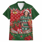 Fannie Lou Hamer Christmas Hawaiian Shirt Retro Ugly Christmas Pattern Civil Rights Activist
