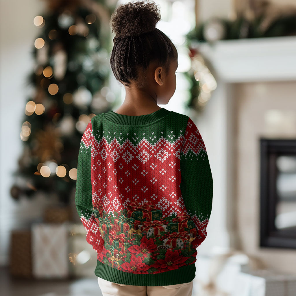 Fannie Lou Hamer Christmas Kid Ugly Christmas Sweater Retro Ugly Christmas Pattern Civil Rights Activist