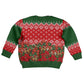 Fannie Lou Hamer Christmas Kid Ugly Christmas Sweater Retro Ugly Christmas Pattern Civil Rights Activist