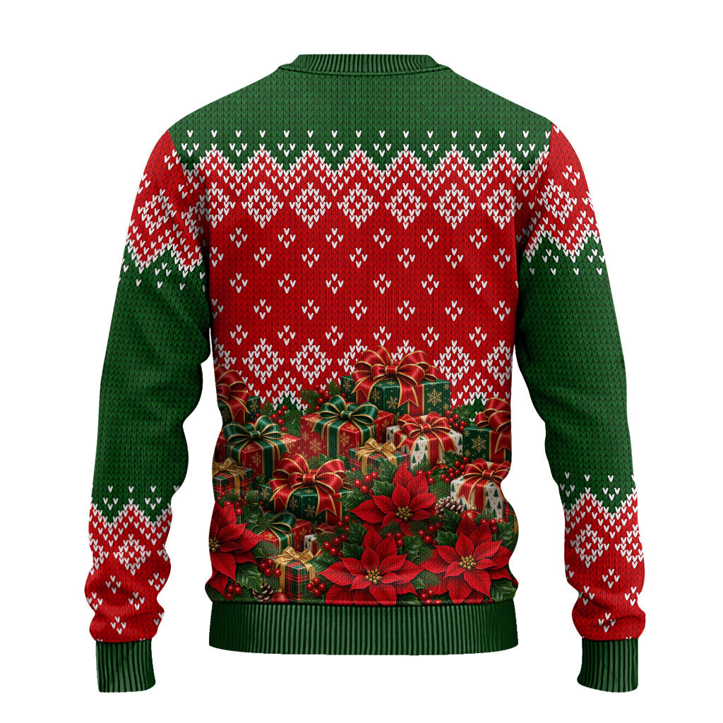 Fannie Lou Hamer Christmas Ugly Christmas Sweater Retro Ugly Christmas Pattern Civil Rights Activist