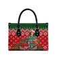 Fannie Lou Hamer Christmas Leather Bag Retro Ugly Christmas Pattern Civil Rights Activist