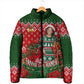 Fannie Lou Hamer Christmas Padded Jacket Retro Ugly Christmas Pattern Civil Rights Activist