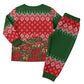Fannie Lou Hamer Christmas Pajama Set Retro Ugly Christmas Pattern Civil Rights Activist