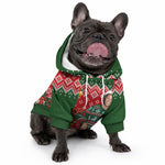 Fannie Lou Hamer Christmas Pet Hoodie Retro Ugly Christmas Pattern Civil Rights Activist
