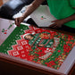 Fannie Lou Hamer Christmas Puzzle Retro Ugly Christmas Pattern Civil Rights Activist