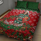 Fannie Lou Hamer Christmas Quilt Bed Set Retro Ugly Christmas Pattern Civil Rights Activist