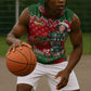 Fannie Lou Hamer Christmas Sleeveless Hoodie Retro Ugly Christmas Pattern Civil Rights Activist