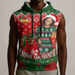 Fannie Lou Hamer Christmas Sleeveless Hoodie Retro Ugly Christmas Pattern Civil Rights Activist