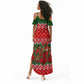 Fannie Lou Hamer Christmas Summer Maxi Dress Retro Ugly Christmas Pattern Civil Rights Activist