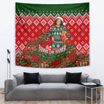 Fannie Lou Hamer Christmas Tapestry Retro Ugly Christmas Pattern Civil Rights Activist