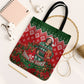 Fannie Lou Hamer Christmas Tote Bag Retro Ugly Christmas Pattern Civil Rights Activist