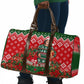 Fannie Lou Hamer Christmas Travel Bag Retro Ugly Christmas Pattern Civil Rights Activist
