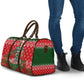 Fannie Lou Hamer Christmas Travel Bag Retro Ugly Christmas Pattern Civil Rights Activist