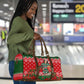Fannie Lou Hamer Christmas Travel Bag Retro Ugly Christmas Pattern Civil Rights Activist