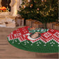 Fannie Lou Hamer Christmas Tree Skirt Retro Ugly Christmas Pattern Civil Rights Activist