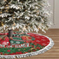 Fannie Lou Hamer Christmas Tree Skirt Retro Ugly Christmas Pattern Civil Rights Activist