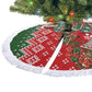 Fannie Lou Hamer Christmas Tree Skirt Retro Ugly Christmas Pattern Civil Rights Activist