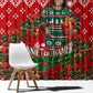 Fannie Lou Hamer Christmas Window Curtain Retro Ugly Christmas Pattern Civil Rights Activist
